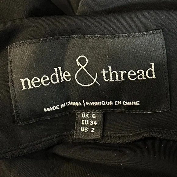 Needle & Thread Twisted Dress/Size 2 - Picture 6 of 8